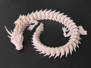 3D модель Унікальний шарнірний дракон з 3D-друку — 3D друк Львів