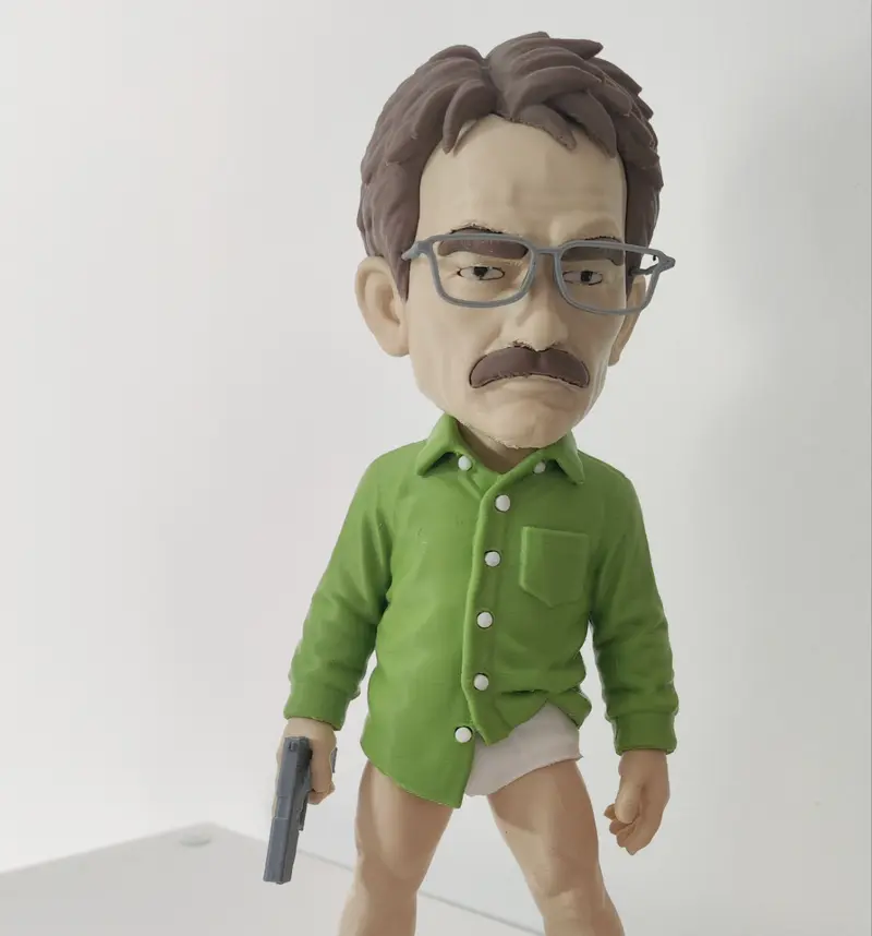 3D модель Волтер Вайт — 3D-друкована фігурка з серіалу Breaking Bad | Walter White — 3D друк Львів