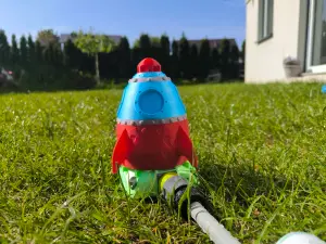 3D модель Sprinkler Rocket — Ракета-розпилювач для саду 3D-друк | Іграшки Львів — 3D друк Львів