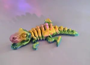 3D модель Flexi Skeleton T-Rex Dinosaur — Гнучкий скелет T-Rex з 3D-друку | Іграшки Львів — 3D друк Львів