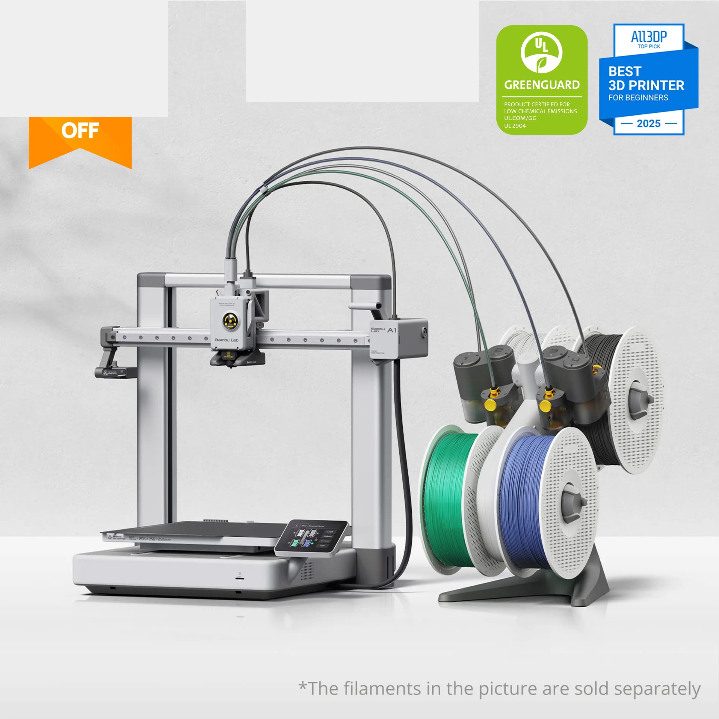 3D-принтер Bambu Lab A1 Combo (PF002-A+SA005)