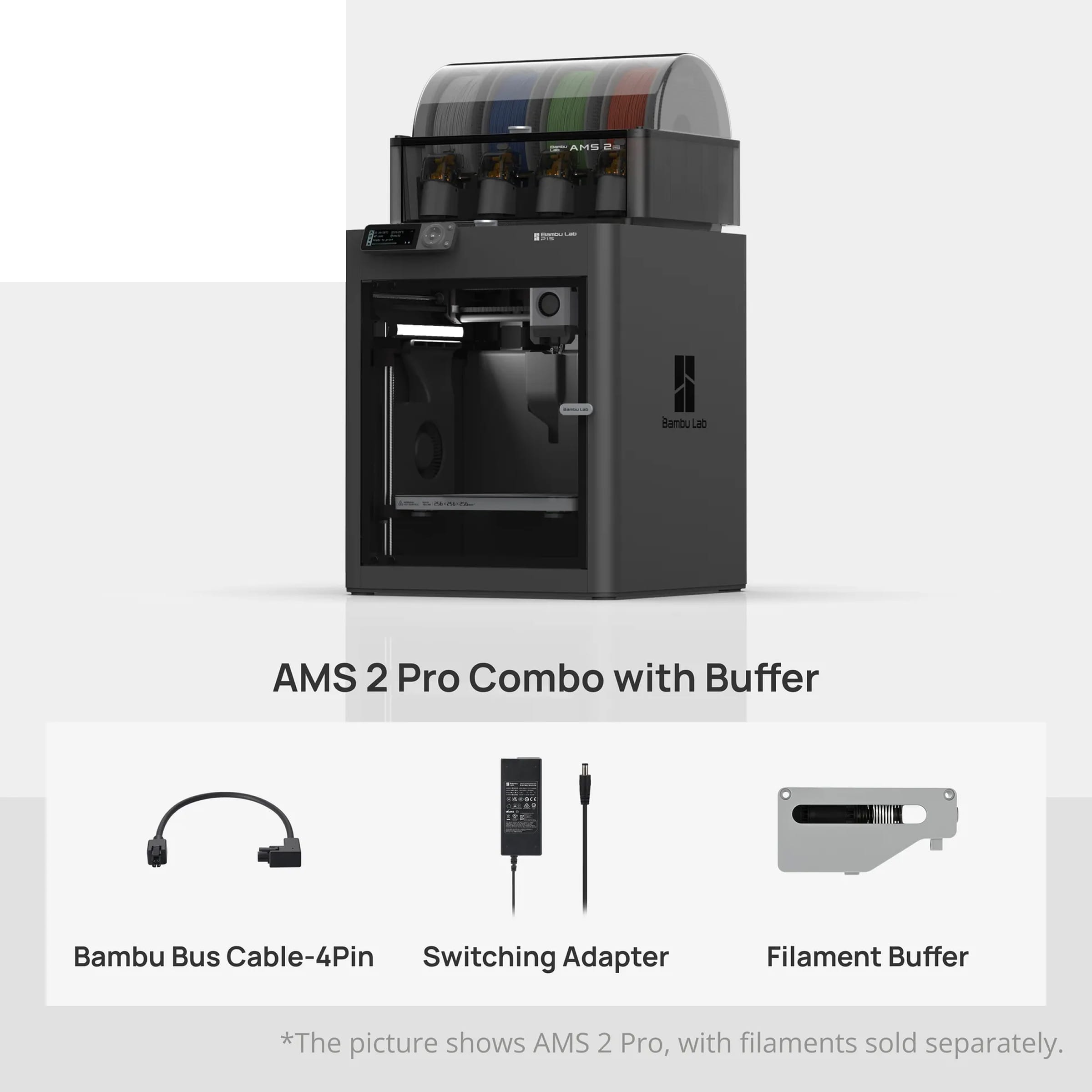 3D-принтер Bambu Lab P1S Combo + AMS (PF001-U+SA001)