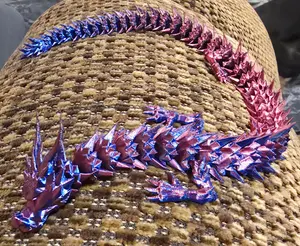 3D модель Унікальний шарнірний дракон з 3D-друку — 3D друк Львів