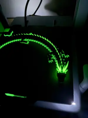 3D модель Унікальний шарнірний дракон з 3D-друку — 3D друк Львів