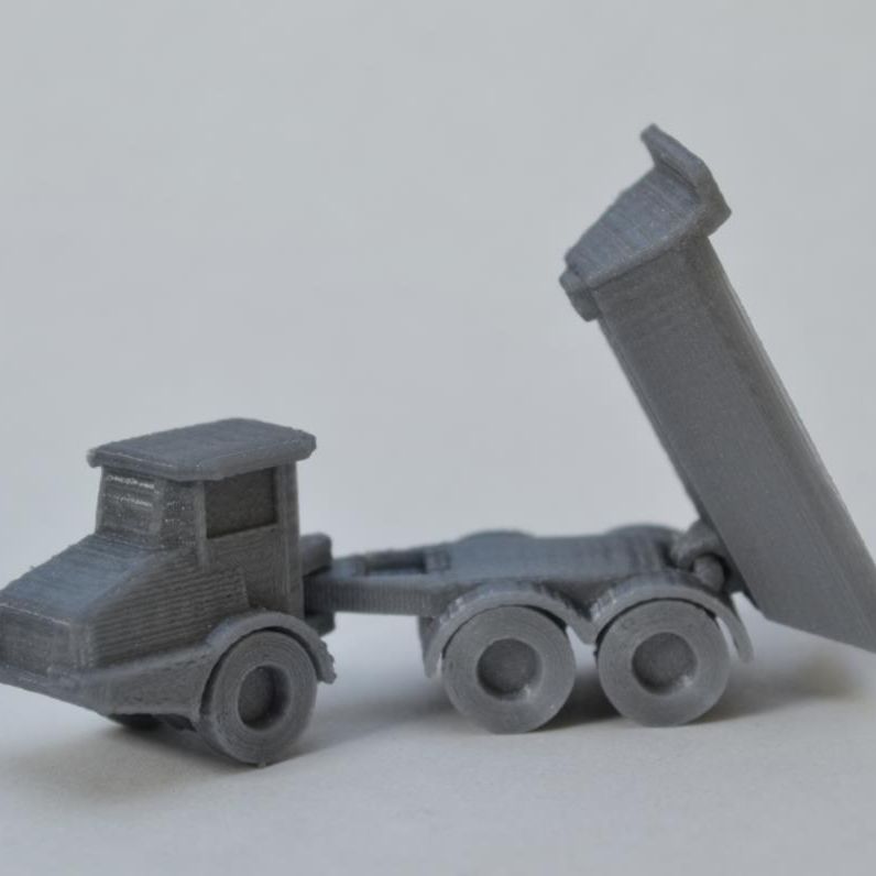 3D модель Рухомий самоскид — 3D друк Львів