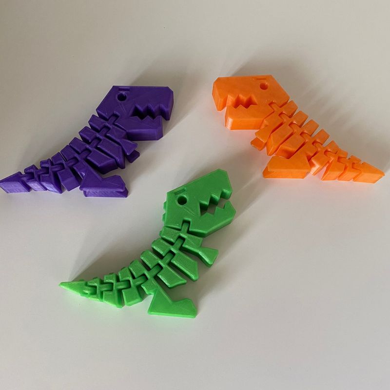 3D модель Рухомий T-Rex — 3D друк Львів