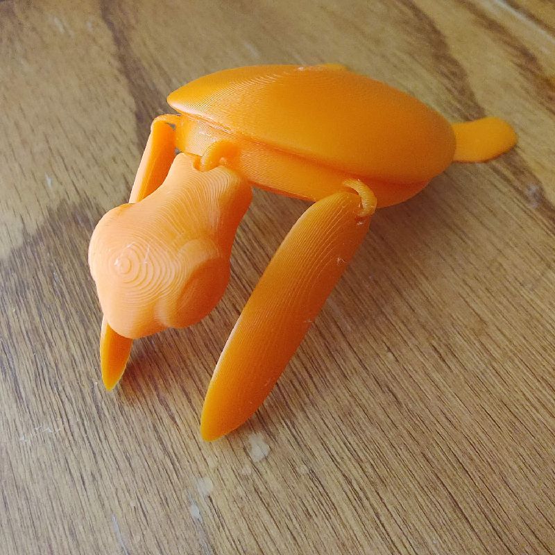 3D модель Baby sea turtle — 3D друк Львів