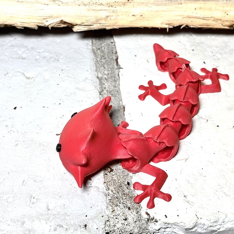 3D модель Рухомий аксолотль — 3D друк Львів