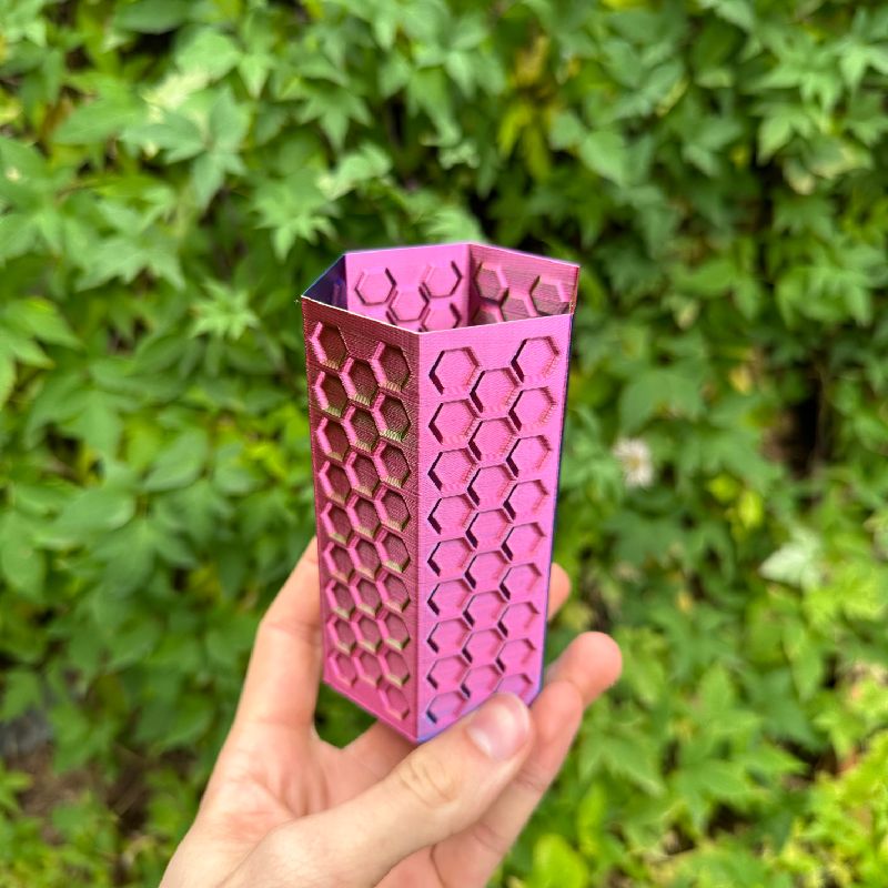3D модель Ваза Honeycomb — 3D друк Львів